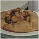 Food: Open fruit pie