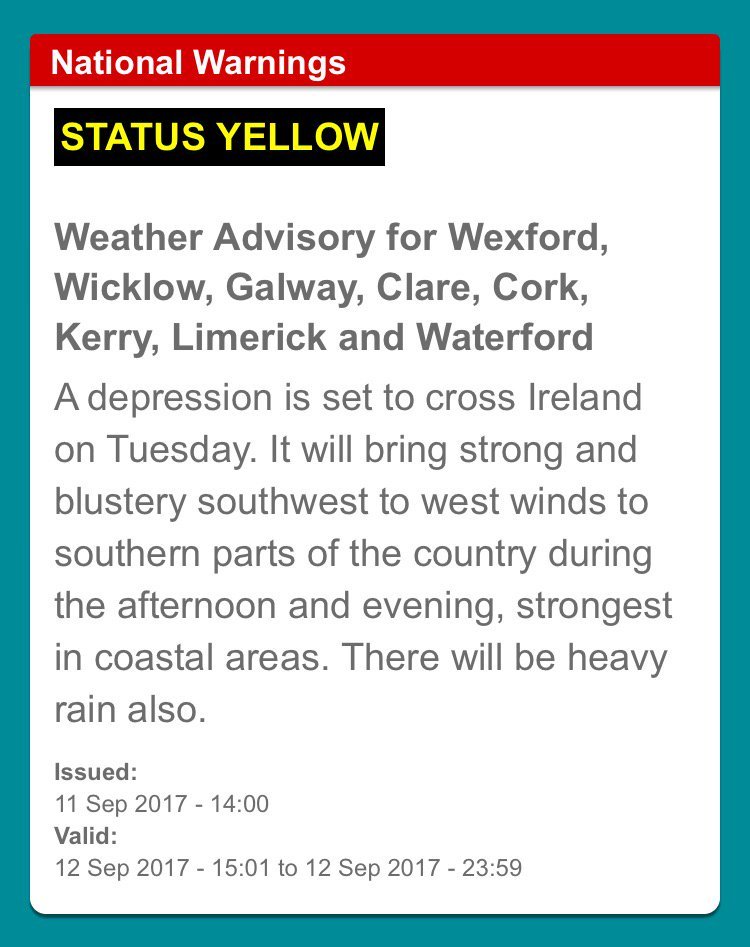 Met Office issues severe weather warning with 75mph winds for Northern Ireland